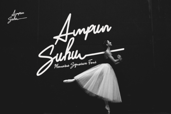 Ampun Suhu: A Graceful Typeface for Makers and Sellers