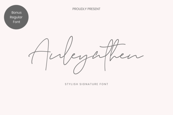 Auleyathen: A Stylish Typeface That Elevates Your Campaign