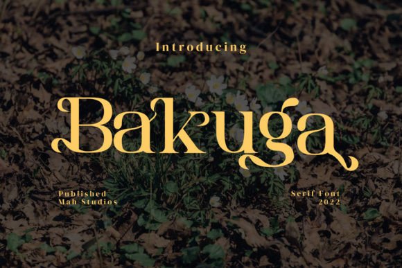 Bakuga: A Serif Typeface for Thoughtful Editorial Design