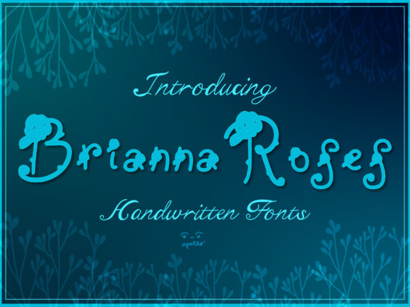 Brianna Roses: A Luxurious Typeface for Romantic Branding Projects
