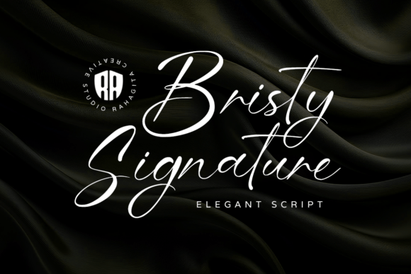 Bristy Signature Font: Elevating Brand Visuals with Elegance
