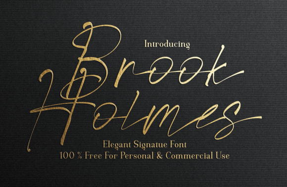 Brook Holmes Font: A Versatile Typeface for Editorial Design