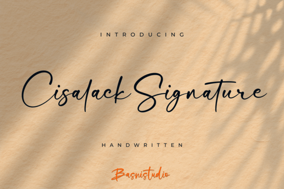 Cisalack Signature: A Typeface for Timeless Branding