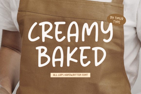 Creamy Baked Font: A Joyful Typeface for Modern Web Design
