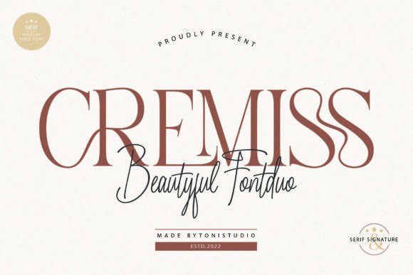 Cremiss Duo Font: A Stylish Typeface for Marketers