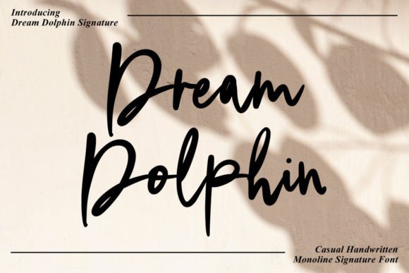 Dream Dolphin Font: A Polished Touch for Your Brand