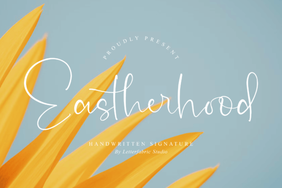 Eastherhood Font – A Handwritten Touch for Your Brand