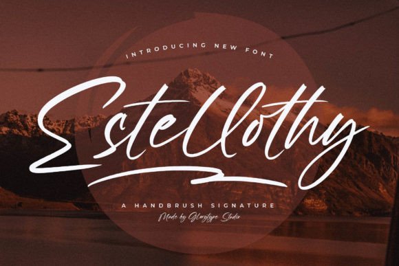 Estellothy: A Beautiful Script Font for Makers and Creators