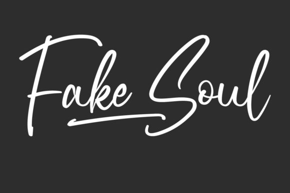 Fake Soul Font: A Signature Script for Real Business Elegance
