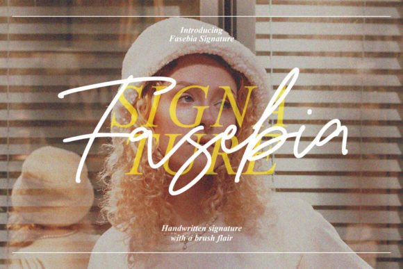 Fasebia Font: A Polished Script for Memorable Branding