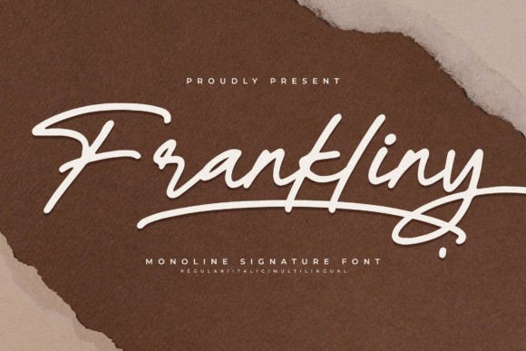 Frankliny: A Handwritten Font That Elevates Brand Identity