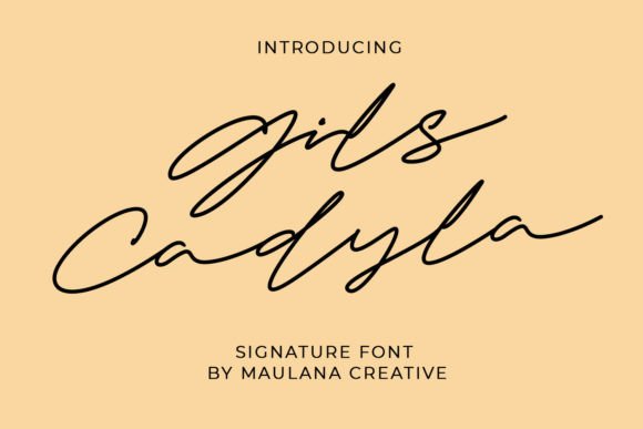 Gils Cadyla: A Script Font That Elevates Your Brand Identity