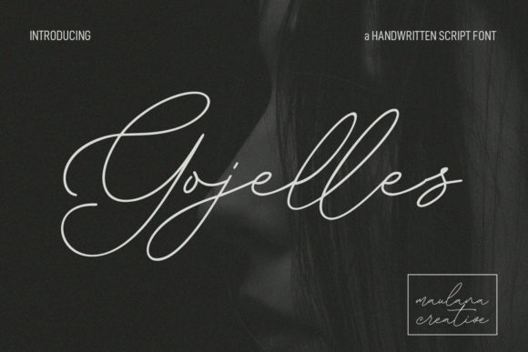 Gojelles Font: A Signature Script for Modern Web Design