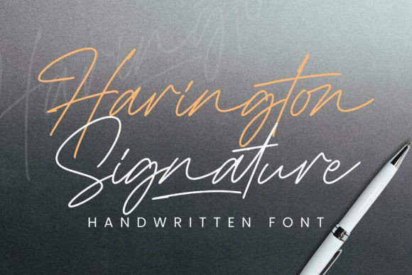 Harington Signature Font: Elevate Your Brand’s Handwritten Style
