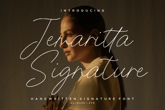 Jemaritta Signature: A Handwritten Font That Elevates Your Brand