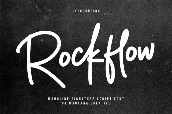 Rockflow Font: A Creative Typeface for Campaign Designers