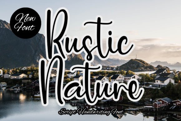 Rustic Nature Font for a Rustic Business Aesthetic
