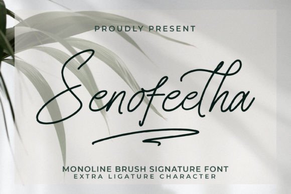 Senofeetha: A Graceful Font for Editorial Elegance