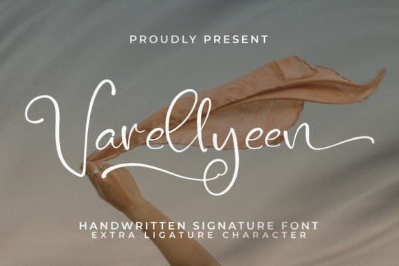 Varellyeen: A Script Font with Personality