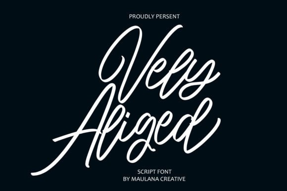 Vely Aliged Typeface: A Digital Designer’s Delight