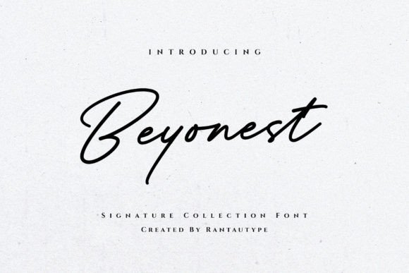 Why Beyonest Signature Font Elevates Your Campaign Design